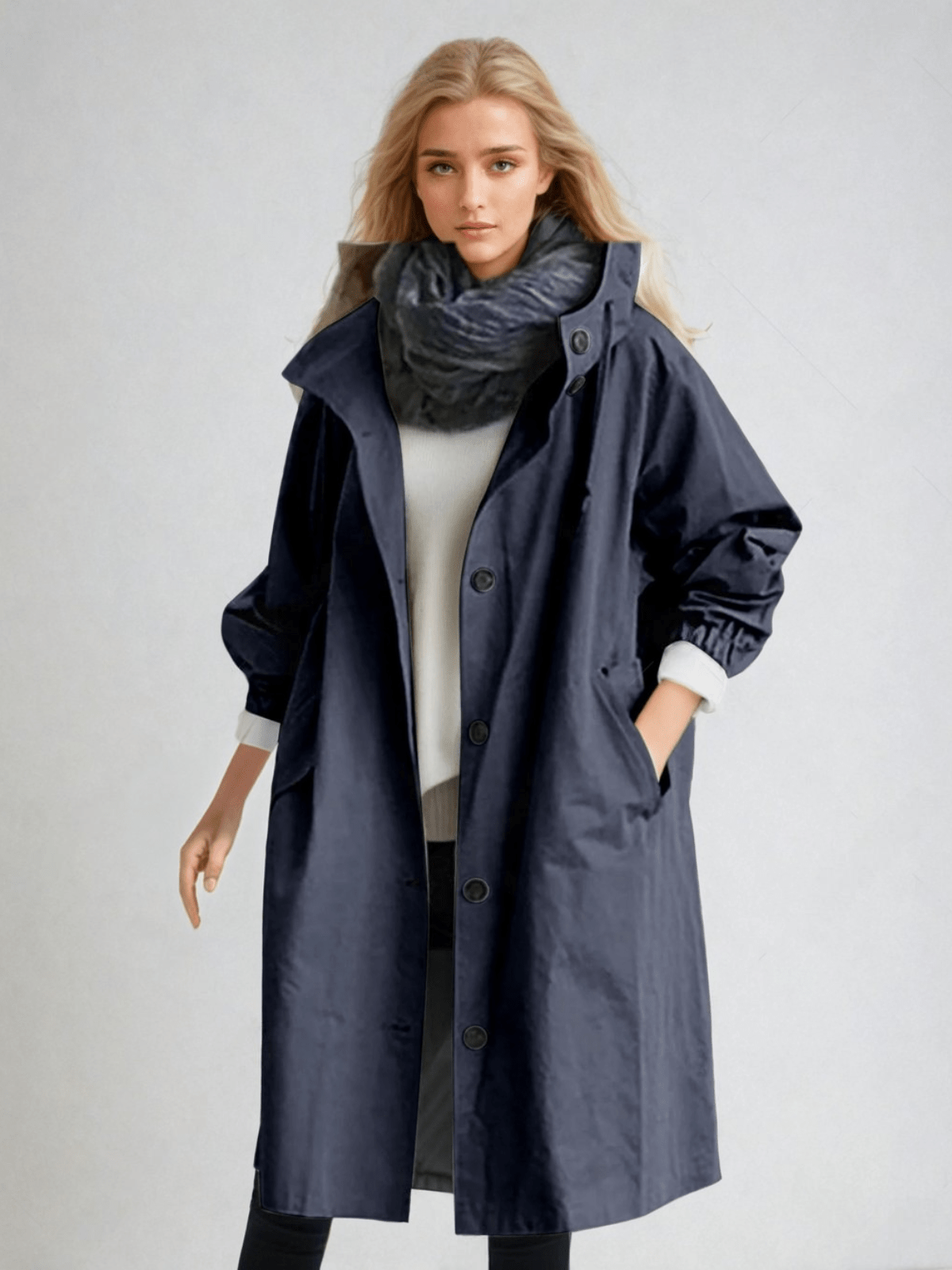 Elizabeth - Vannavvisende trenchcoat