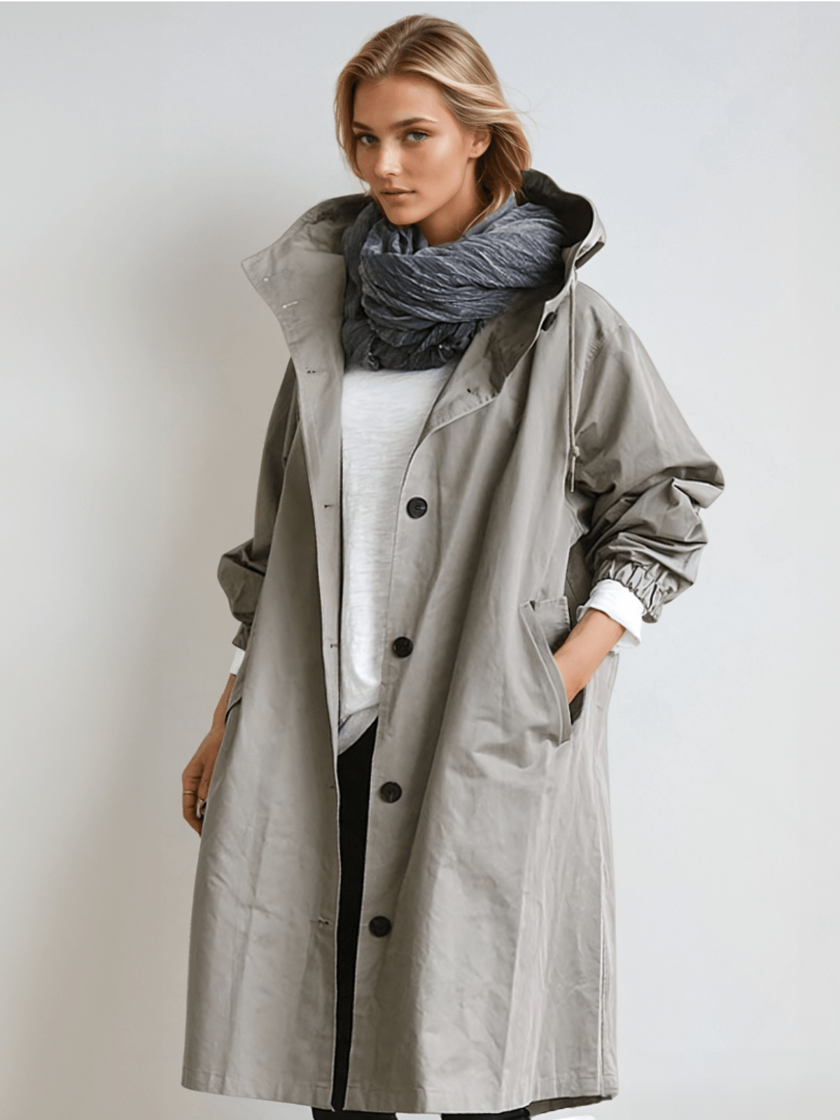 Elizabeth - Vannavvisende trenchcoat