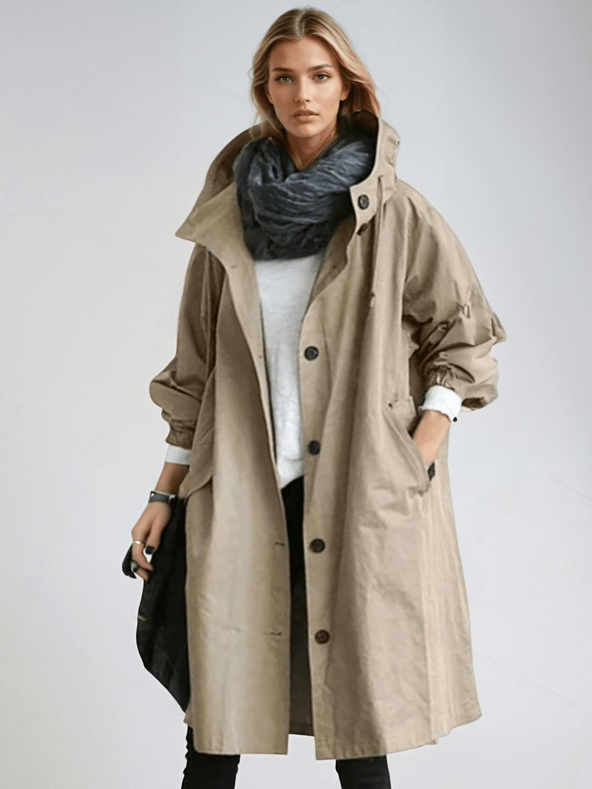 Elizabeth - Vannavvisende trenchcoat